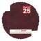Dark Red Suede 26x38 Uncut Mat Board - Blank Sheets, No Opening